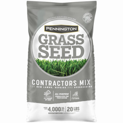 Contractor Mix Grass Seed, Southern Mix, 20-Lbs.