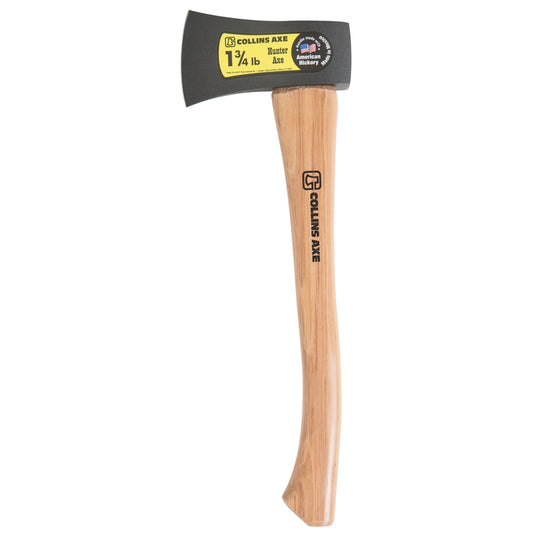 Collins Forged Steel Half-Hatchet Hunting Axe 1.75 lbs. Head with 18 L in. Brown Wood Handle