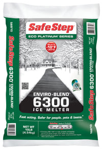 Safe Step 56809 10 Lb Eco Platinum Series Enviro-Blend 6300 Ice Melter
