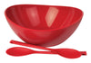 Architec EcoSmart 3 oz Red Poly-Flax Oval Serving Bowl 1 pk
