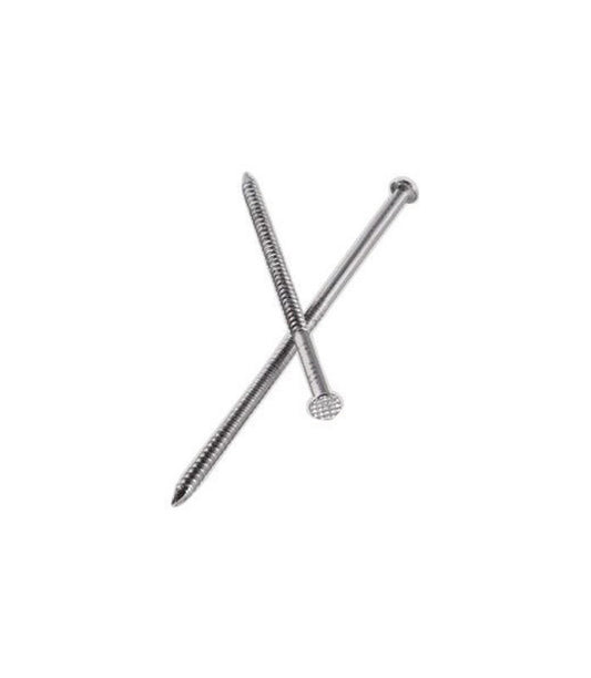 Simpson Strong-Tie  10D  3 in. Deck  Coated  Stainless Steel  Nail  Ring Shank  Round  1 lb.