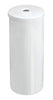 iDesign Una White Plastic Toilet Paper Holder