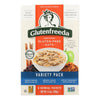 Gluten Freeda Oatmeal - Variety Pack - Case of 8 - 11.2 oz.