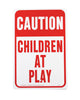 Hy-Ko  English  White  Informational  Sign  18 in. H x 12 in. W