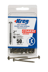 POCKET-HOLE SCREW#8X2" - Max Warehouse