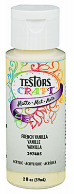 Testors Matte French Vanilla Craft Spray Paint 2 oz