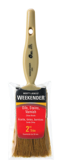 Bestt Liebco  Weekender  2 in. W Flat  Trim Paint Brush
