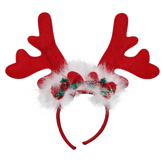 Dyno Antler Christmas Headband Polyester 1 pc. (Pack of 12)