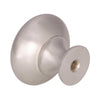 Amerock  Allison  Round  Cabinet Knob  1-1/4 in. Dia. 1-1/8 in. Brushed Chrome  1 pk