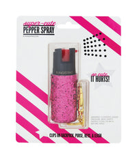 Blingsting Super-cute Pink Plastic Pepper Spray