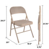 Cosco Antique Linen Fabric Folding Chair