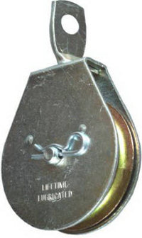 Swivel-Eye Steel Pulley, 2.5-In.