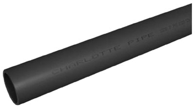 Schedule 80 PVC Pipe, Gray, 400 PSI, 2-In. x 20-Ft.