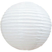 Asian Import Store Distribution 14evp-Wh 14 White Round Paper Lantern