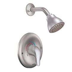 Brushed chrome Posi-Temp(R) shower only