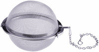 Herb Ball, Stainless-Steel, 3-In. (Pack of 6)
