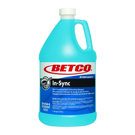 Betco Symplicity Fresh Scent Liquid Dishwasher Detergent 1 gal. (Pack of 4)