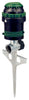 Orbit Black 3500 sq. ft. Coverage Area H2O 6-Gear Drive Zinc Spike Base Sprinkler