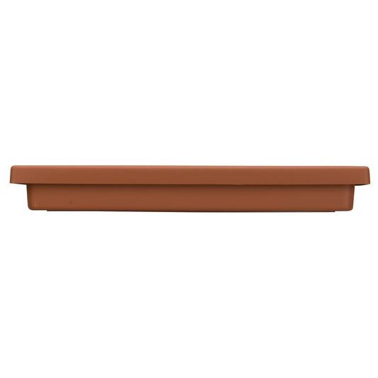 Akro Mils SRO15500E35 Clay Accent Square Tray For 15.5" Planter (Pack of 12)