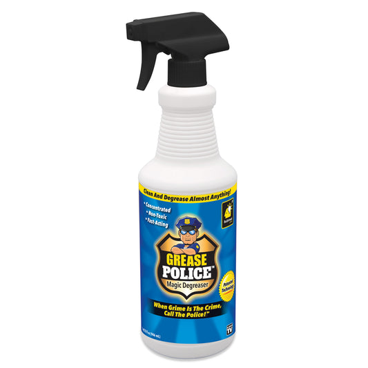 Grease Police As Seen On TV Clean Scent Concentrated Cleaner & Degreaser 32 oz.