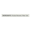 Bar Harbor - Mackerel Fillets Wild Smoked - Case of 12-6.7 OZ