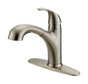 OakBrook  Washerless Cartridge  One Handle  Nickel  Kitchen Faucet