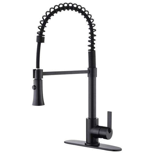 Ultra Faucets One Handle Oil Rubbed Bronze Pull-Down Kitchen Faucet
