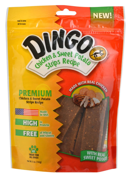 Dingo DN-99116PDQ 5 Oz. Chicken Sweet Potato Dog Treats                                                                                               