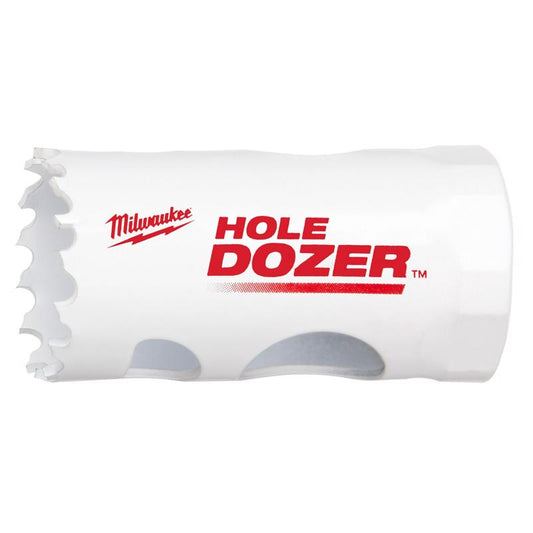 Milwaukee  Hole Dozer  1-1/8 in. Bi-Metal  Hole Saw  1 pc.