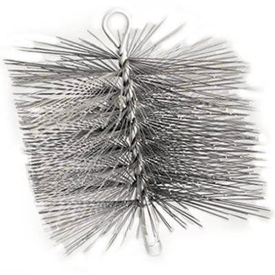 7 x 7-Inch Square Wire Chimney Brush