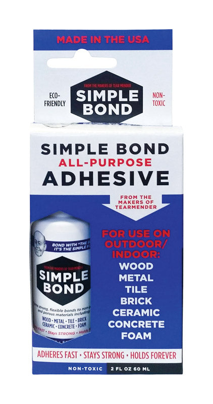 Simple Bond High Strength All-Purpose Adhesive 2 Oz (Pack of 4)