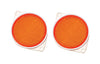 Hy-Ko  Round  Amber  Reflectors  2 pk