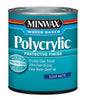 Minwax Water-Based Crystal Clear Matte Polycrylic Protective Finish 1 qt.