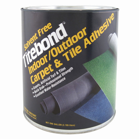 Titebond 5146 1 Gallon Titebond Indoor & Outdoor Carpet & Tile Adhesive (Pack of 2)