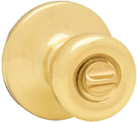 Tylo Privacy Lockset, Polished Brass