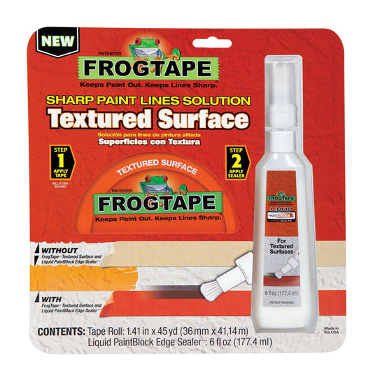 FrogTape  1.41 in. W x 45 yd. L Red  Medium Strength  Painter's Tape  1 pc.