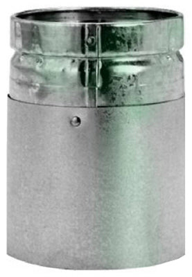 Universal Male Adapter for Gas Vent, Type B, 3-In.