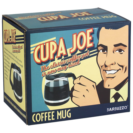 Barbuzzo Cupa Joe Coffee Mug Glass 1 pk