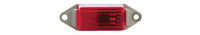 Trailer Marking Light, Red With White Base, 3.25 x 1-In.