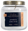 Candle Lite 4274166 14 Oz Amber Orchid Clco Jar Candle With Metal Lid (Pack of 3)