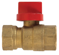 BK Products ProLine 3/4 in. Brass FIP Gas Ball Valve