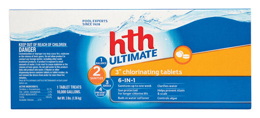 hth  Ultimate  Tablet  Chlorinating Chemicals - 2 Sanitize  3