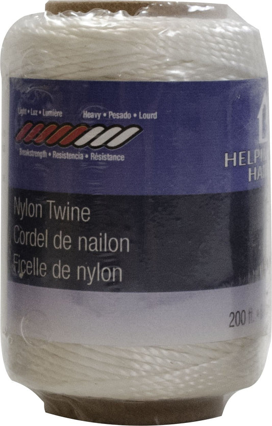 Helping Hand 60025 200' Nylon Twine (Pack of 3)