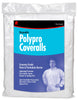 Buffalo Unisex Polypropylene Coveralls White L 1 pk