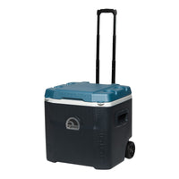 Igloo Quantum MaxCold Roller Cooler 52 qt. Blue (Pack of 2)