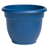 Bloem Ariana 5.1 in. H X 6 in. D Plastic Flower Pot Blue