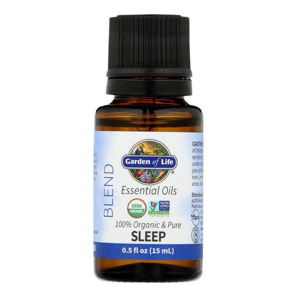 Garden Of Life - Mezcla orgánica para dormir con aceites Ess - 1 unidad - 0,5 onzas líquidas