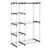 Honey-Can-Do 68 in. H X 20 in. W X 45 in. L Plastic/Steel Closet Organizer