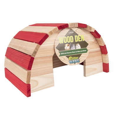 Wood Den, Chew-Proof, Small Pets