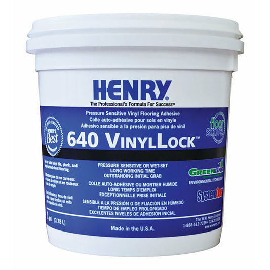 Henry  HENRY 640 LVT Adhesive  High Strength  Paste  Floor Adhesive  1 gal.